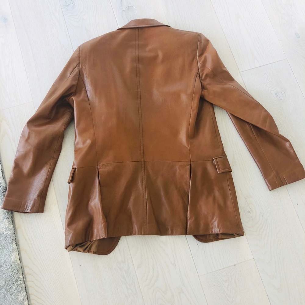 Leather YSL jacket